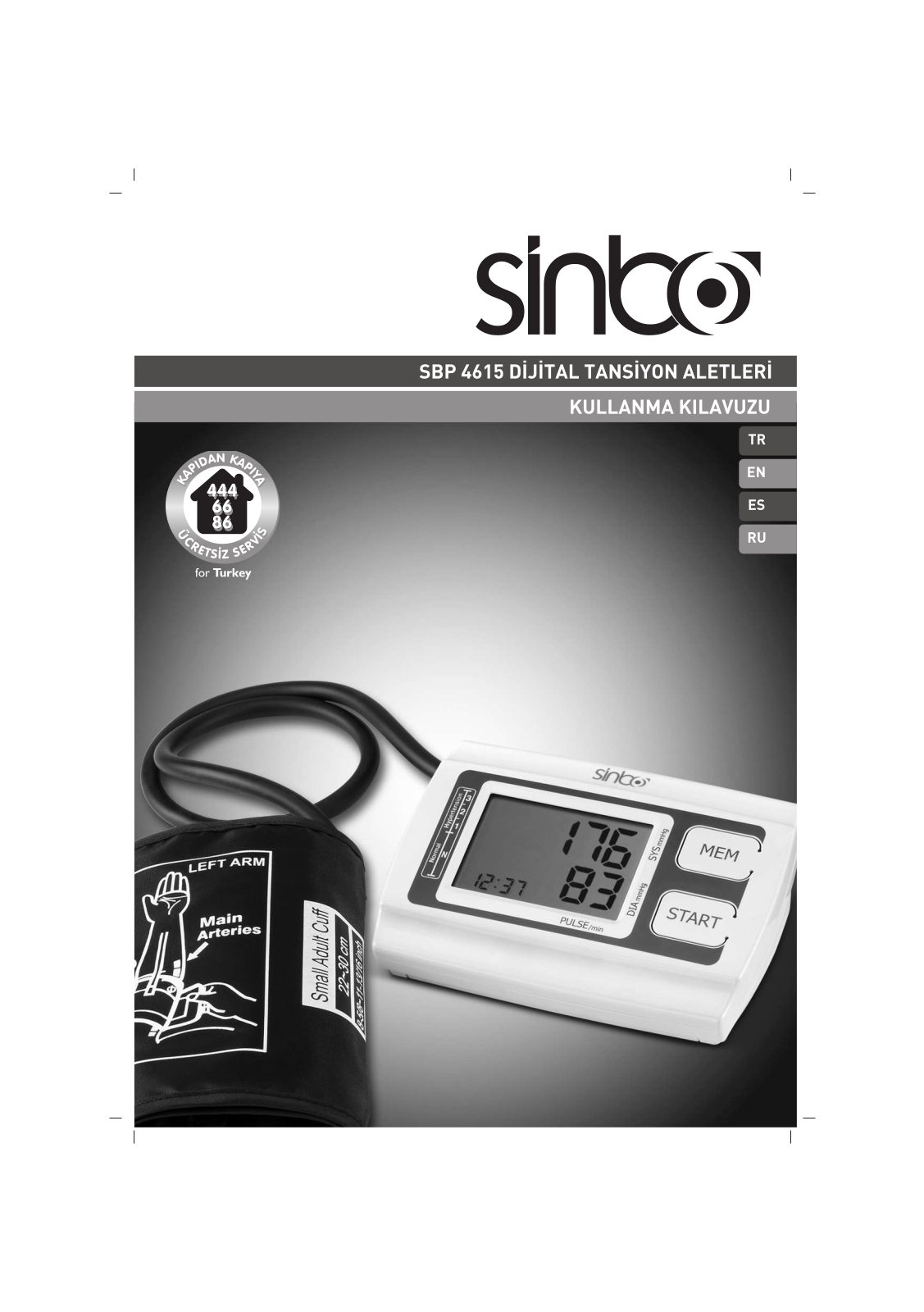 Sinbo SBP 4615 User Manual