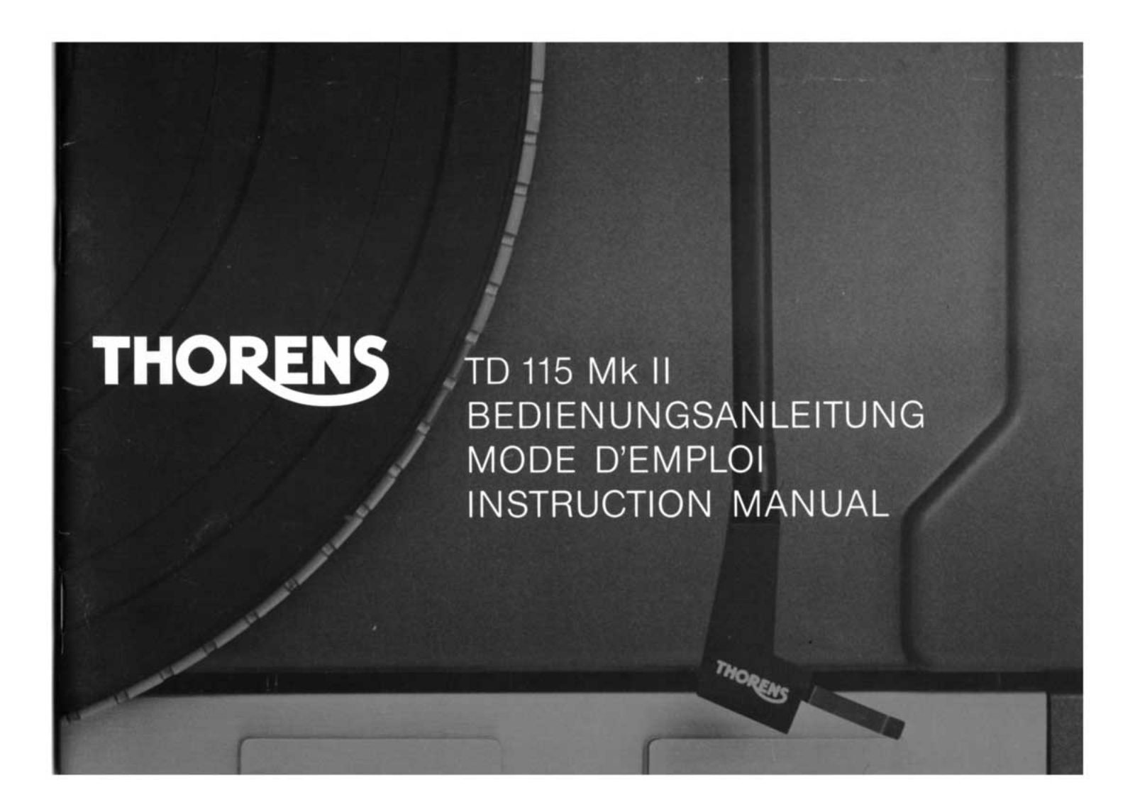 Thorens TD-115-Mk-II Owners Manual