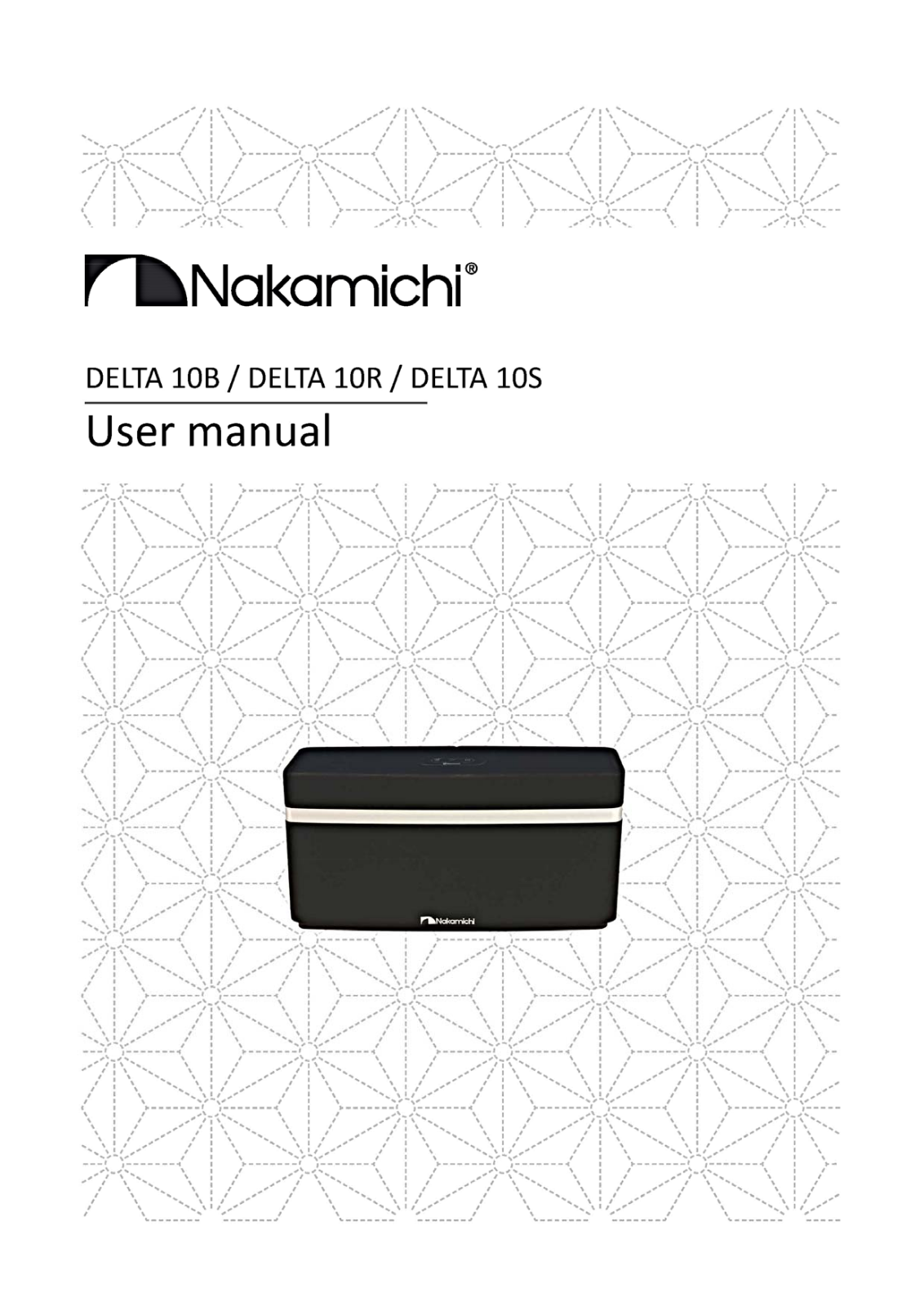 Nakamichi DELTA-10-S, DELTA-10-R Owners Manual