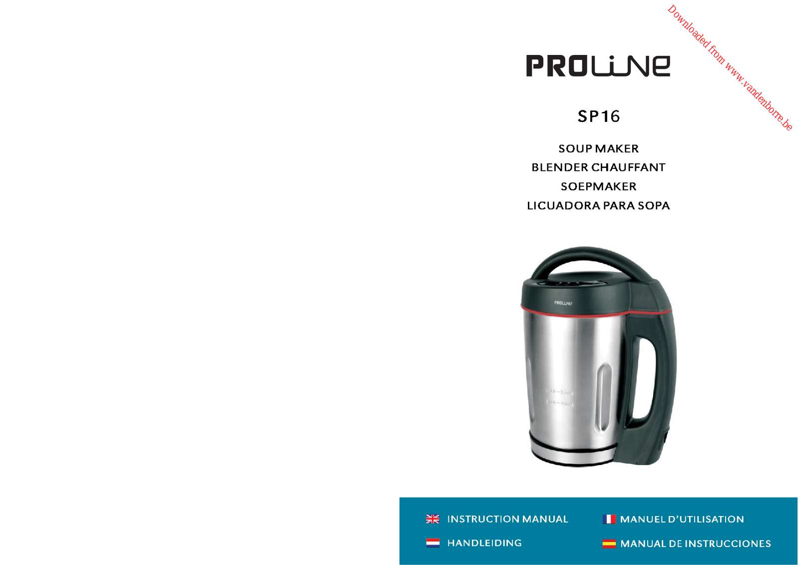 PROLINE SP16 User Manual