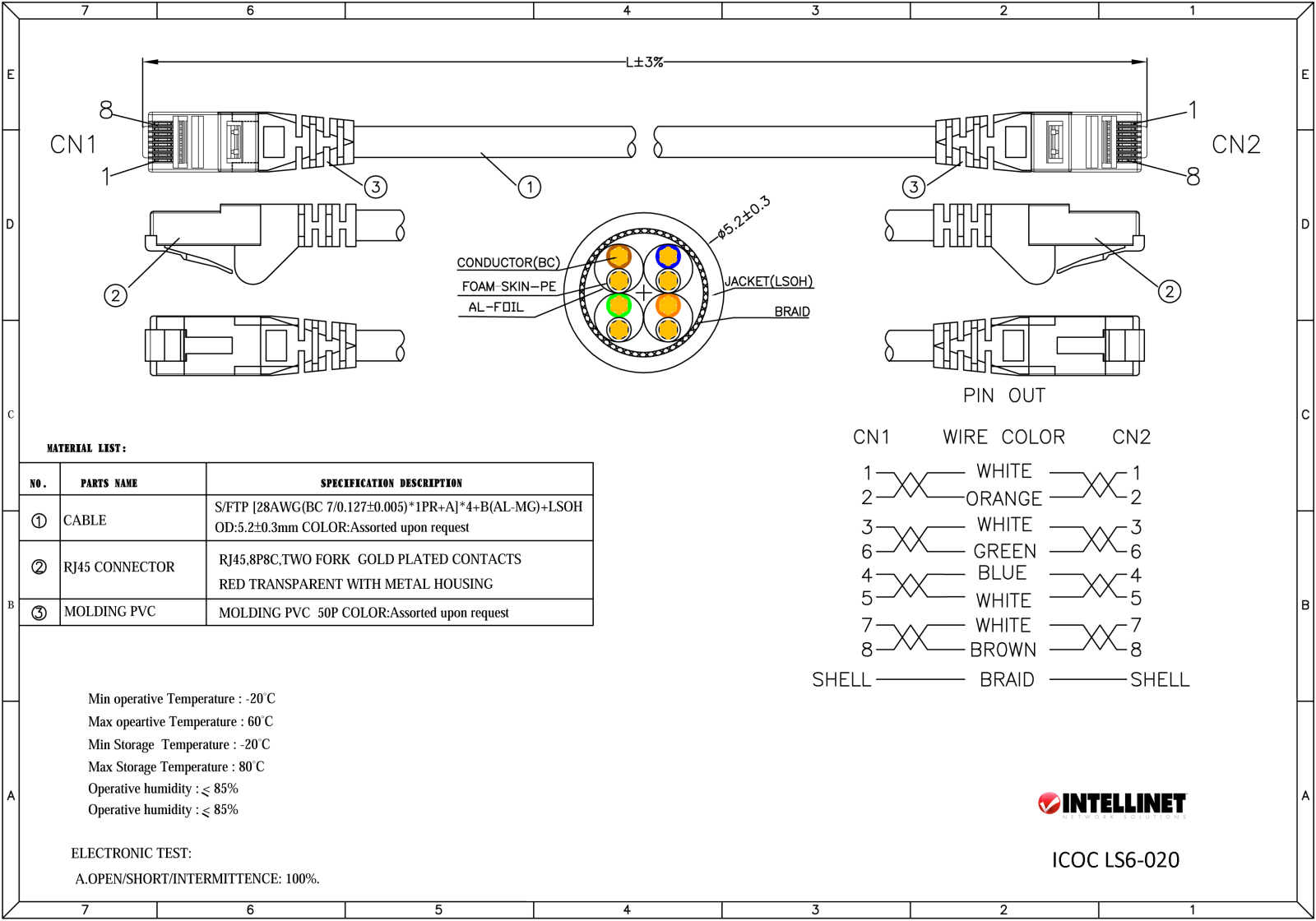 Intellinet ICOC LS6-020 Drawing - ManualMachine.com