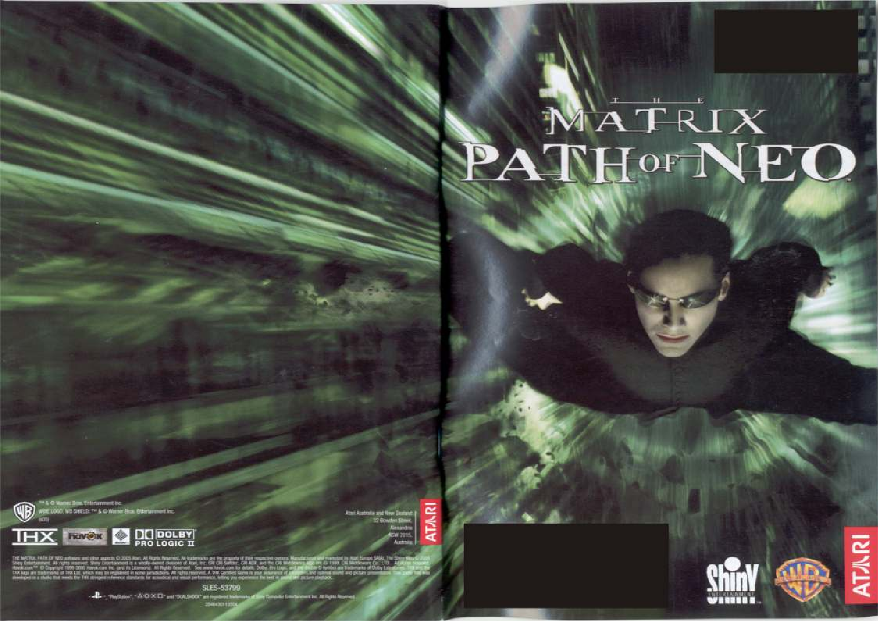 Games PS2 THE MATRIX-PATH OF NEO User Manual