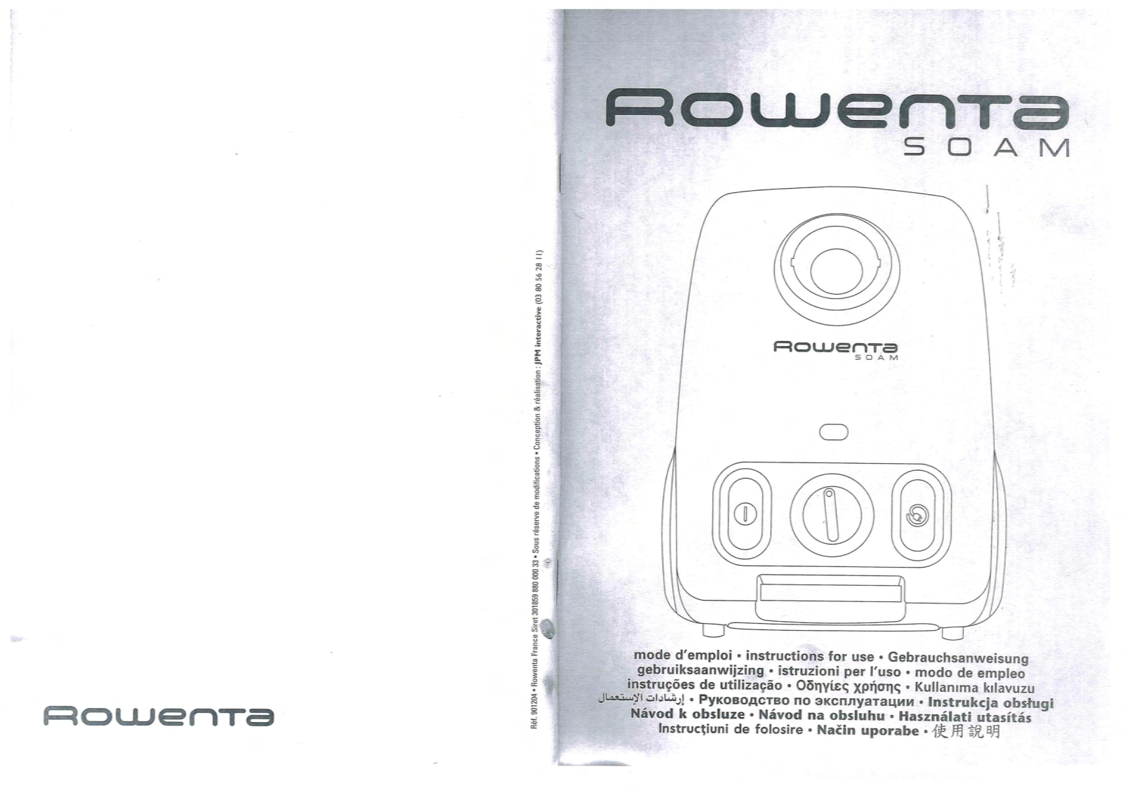 ROWENTA RO 1243 User Manual