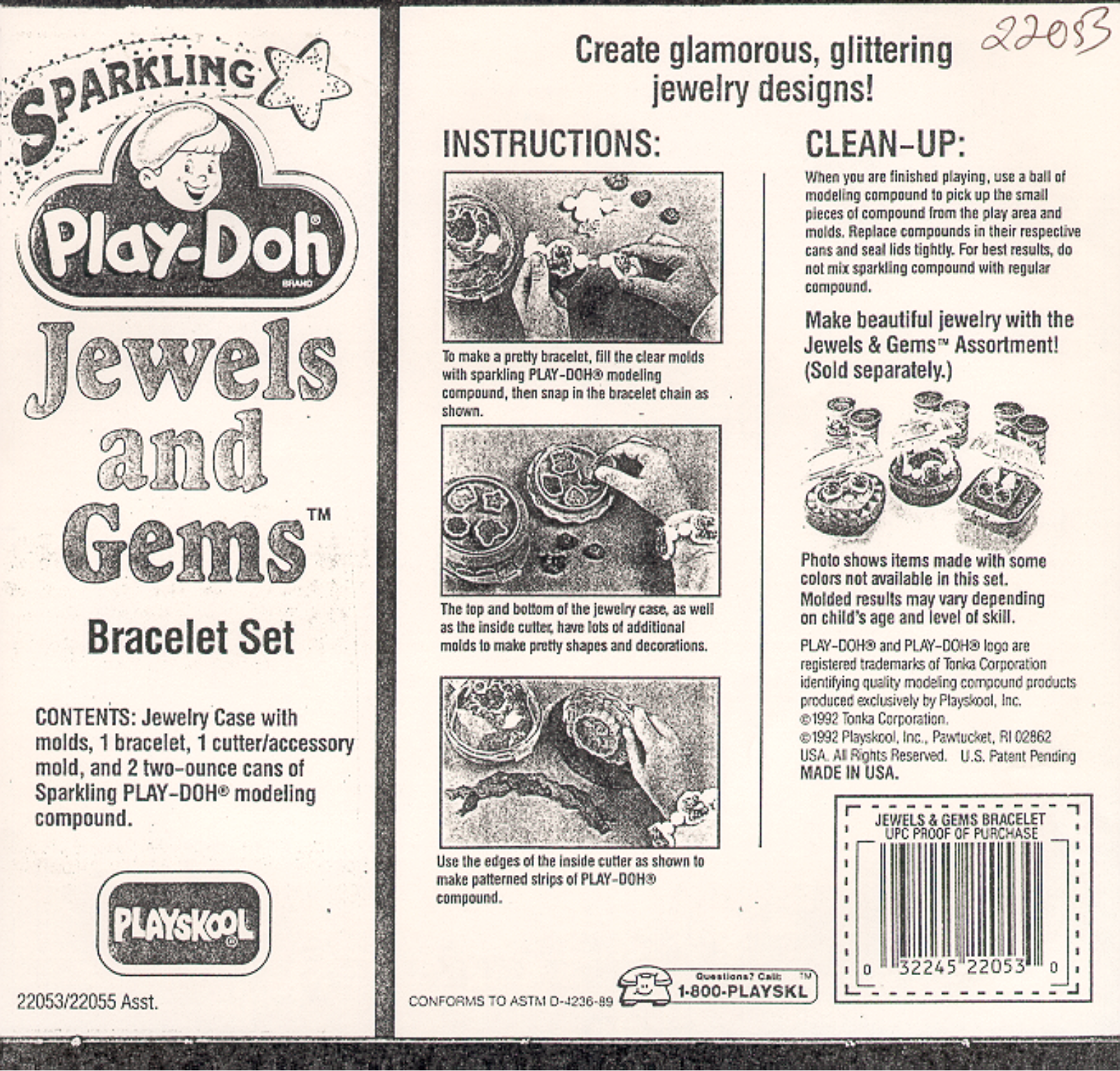 HASBRO Play-Doh Bracelet Set User Manual