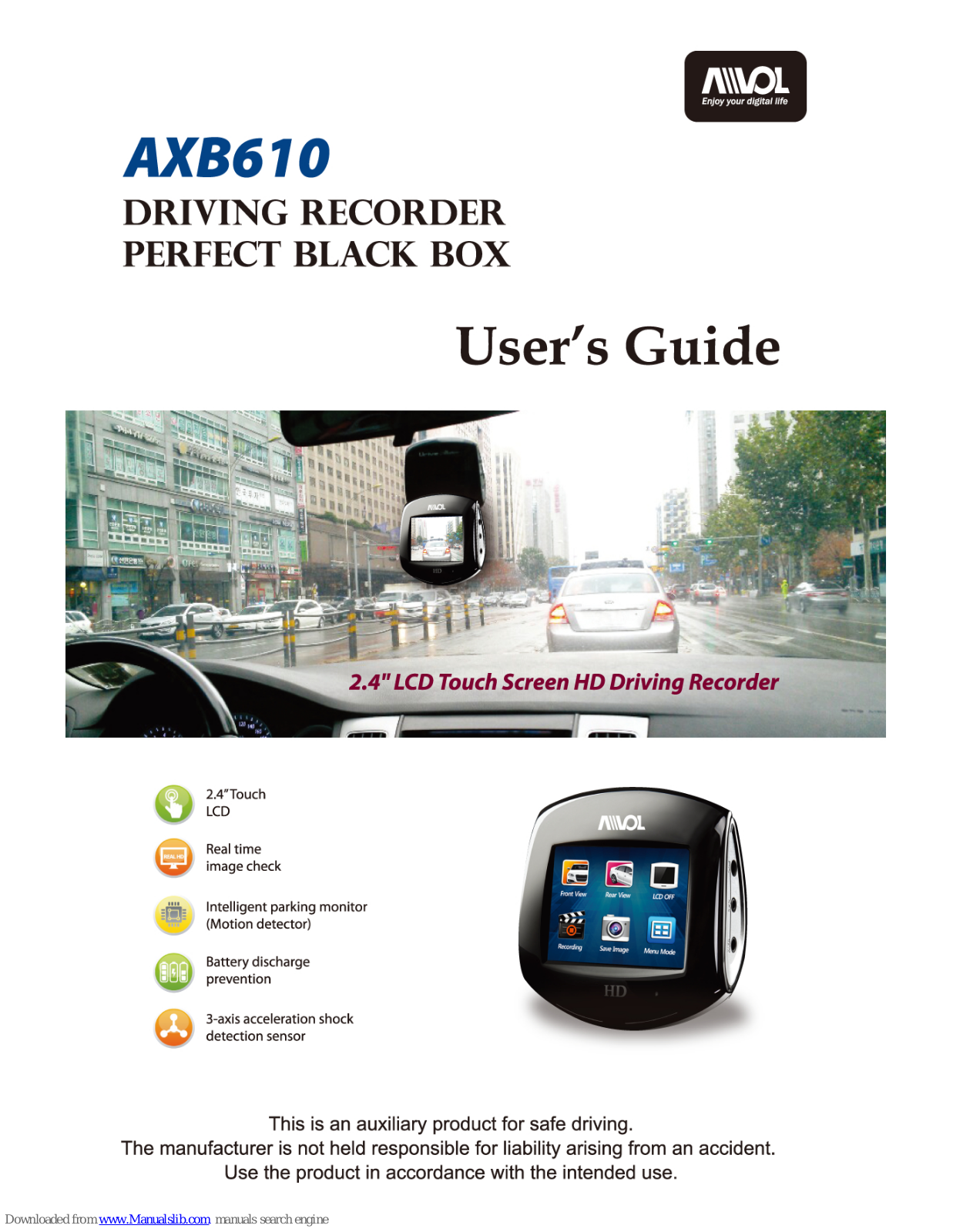 Avol AXB610 User Manual