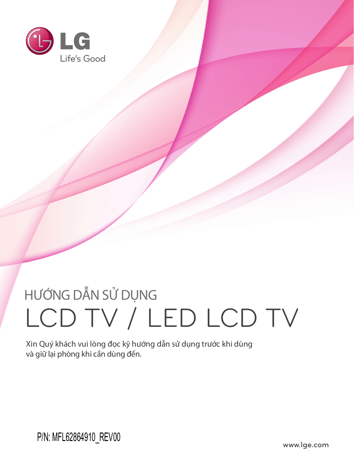 LG 42LE5500 User manual