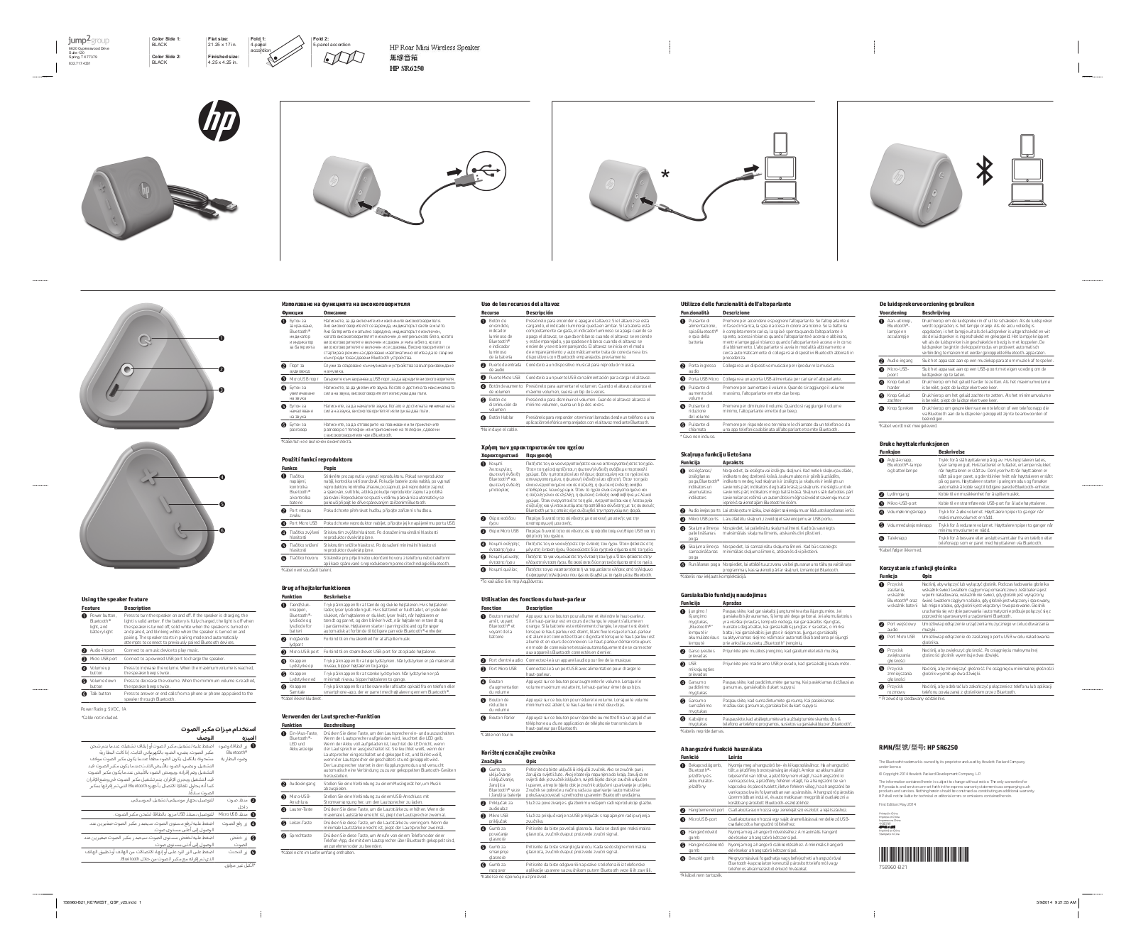 Kinyo HPSR6250 Users Manual