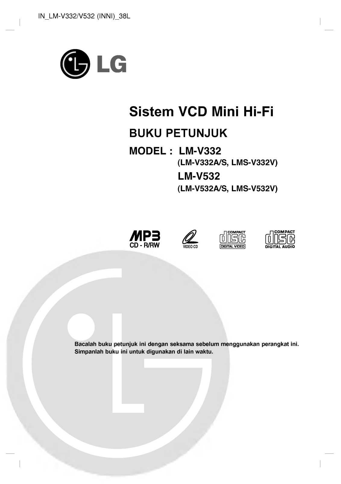 LG LM-V332A Manual book