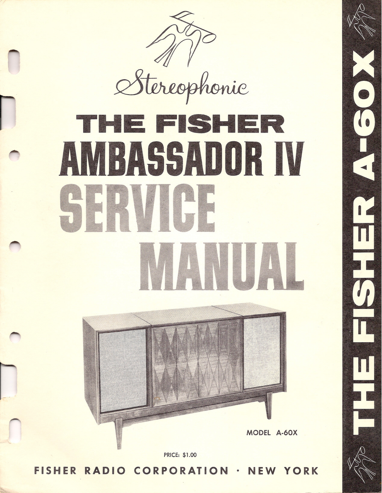 Fisher AMBASSADOR-4-A-60-X Service Manual