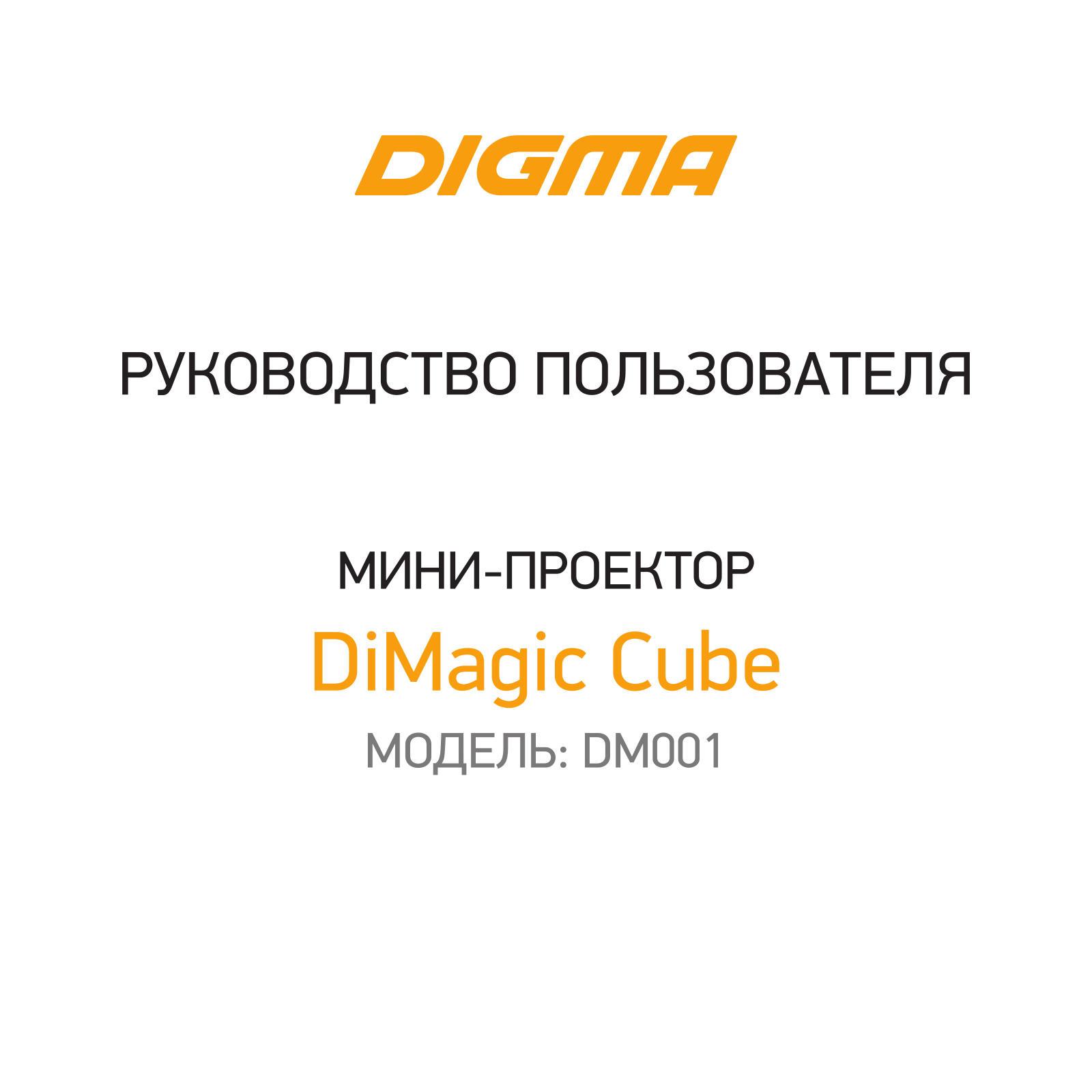 Digma DM001 User Manual