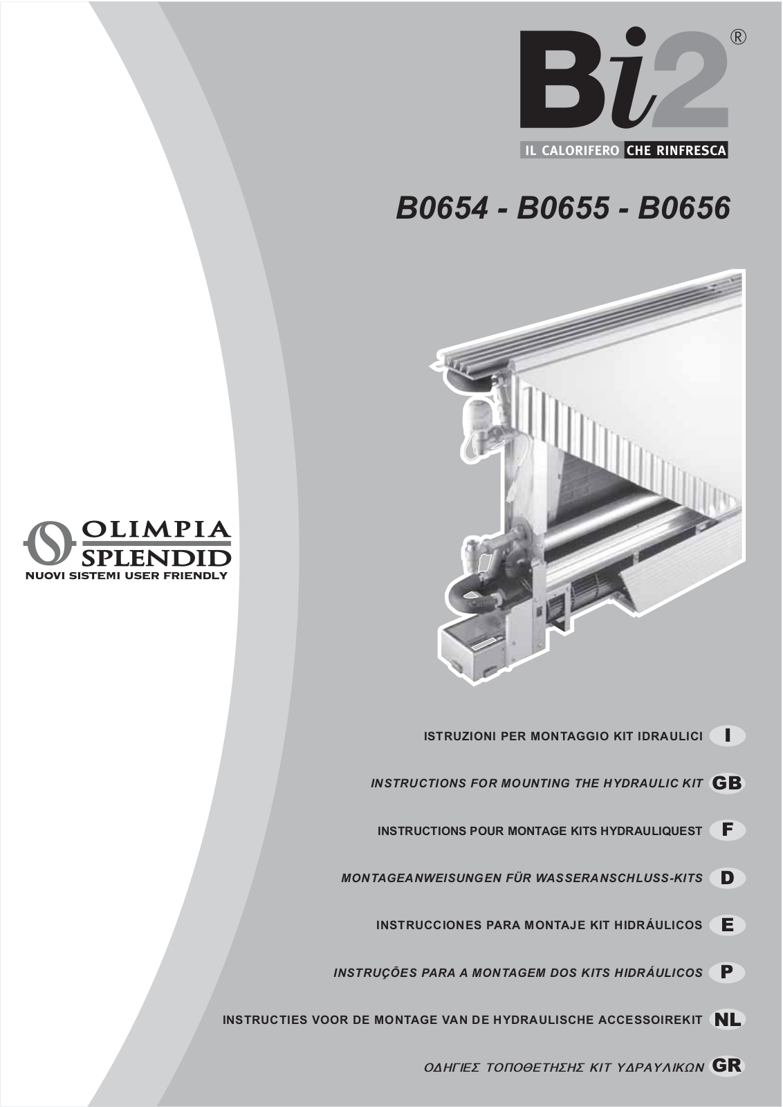 Olimpia splendid Bi2 B0654, Bi2 B0655, Bi2 B0656 Instruction Manual