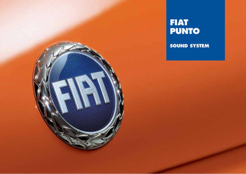 Fiat Punto 2005 User Manual
