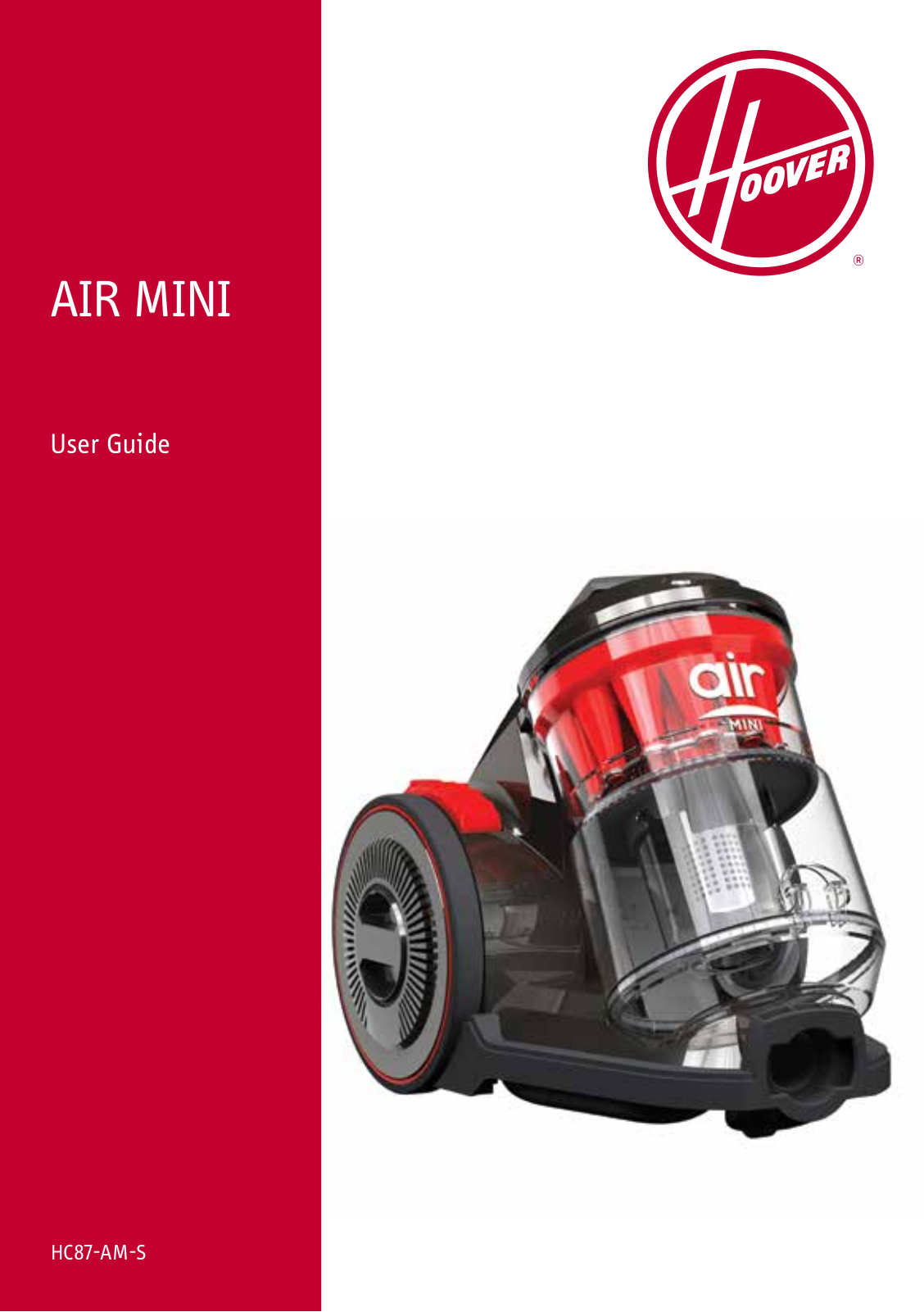 Hoover AIR MINI User Manual