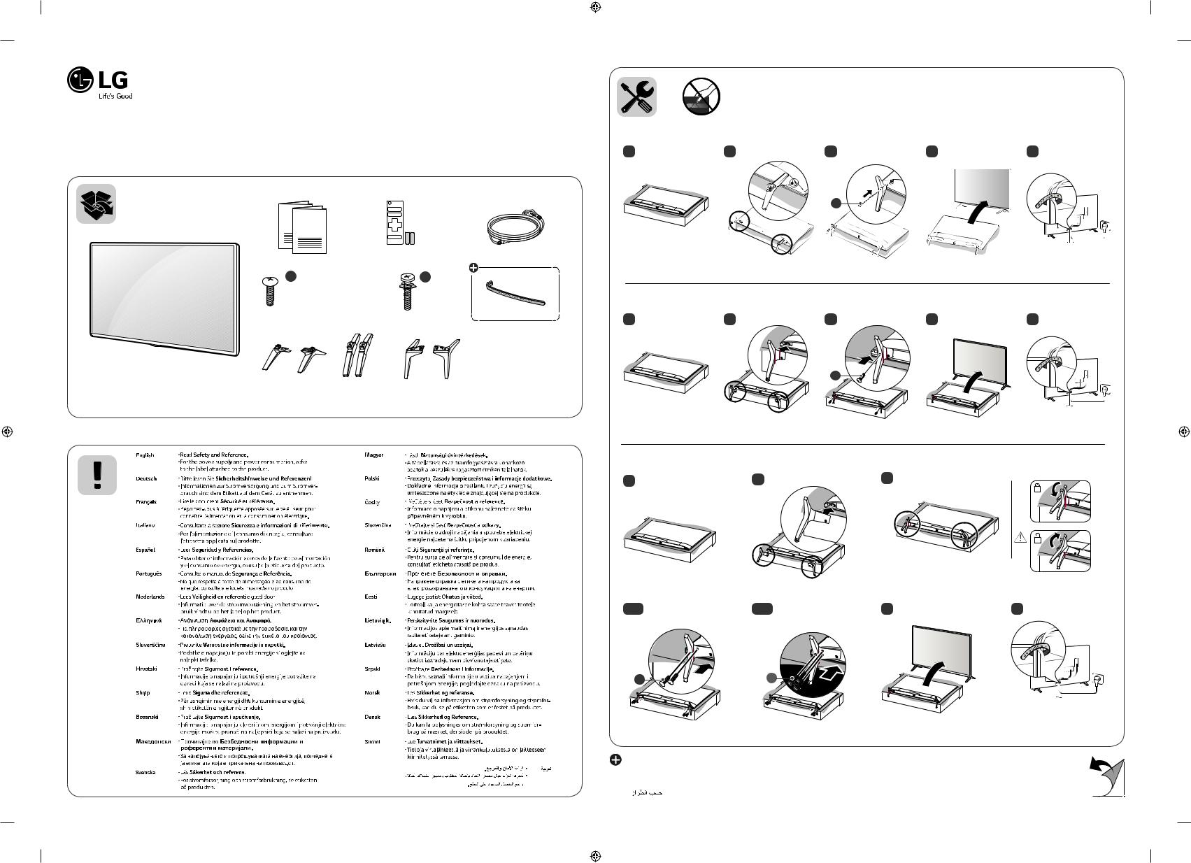 LG 60UK6200PLA, 43UK6200PLA, 55UK6200PLA, 65UK6300PLB User manual