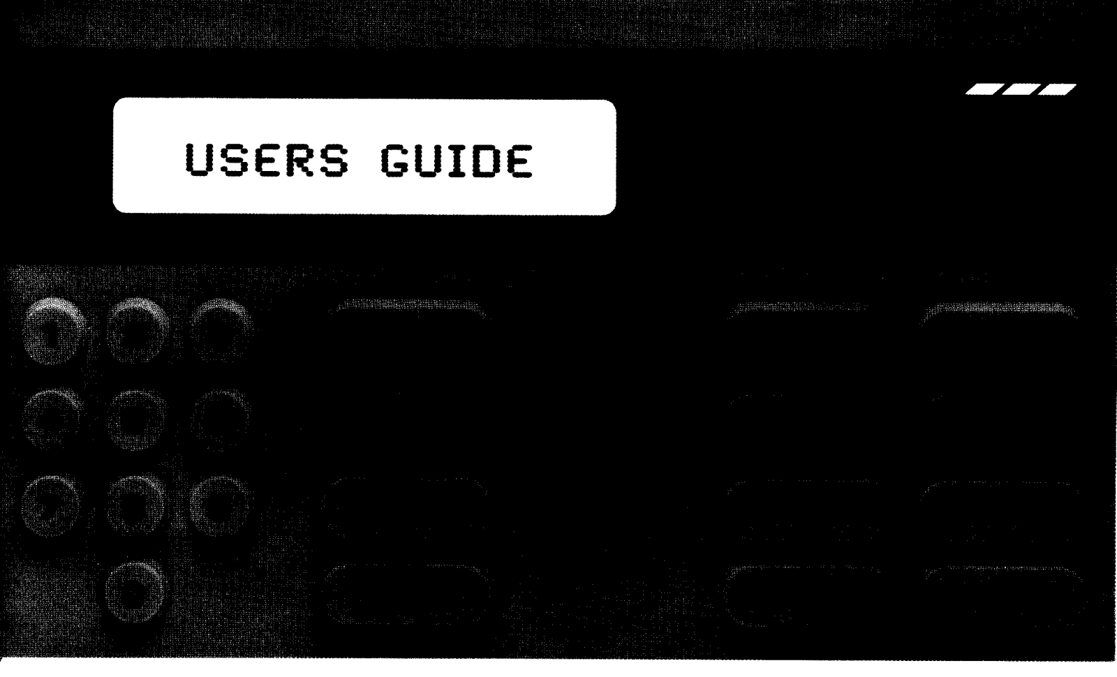 Optex morse MDC-16 USER MANUAL