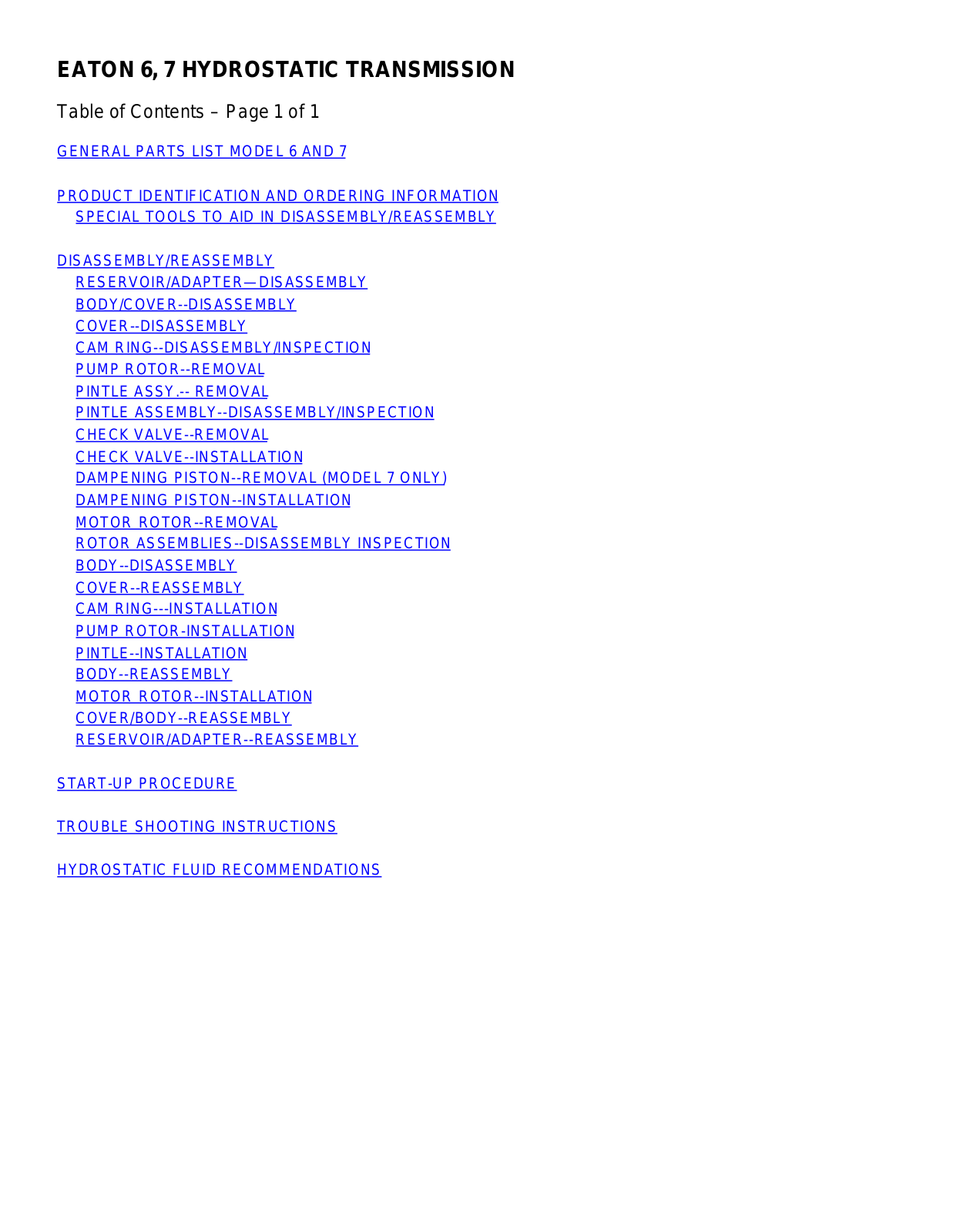 Toro 55152, 55233, 55150, 55256, 74140 Service Manual - ManualMachine.com