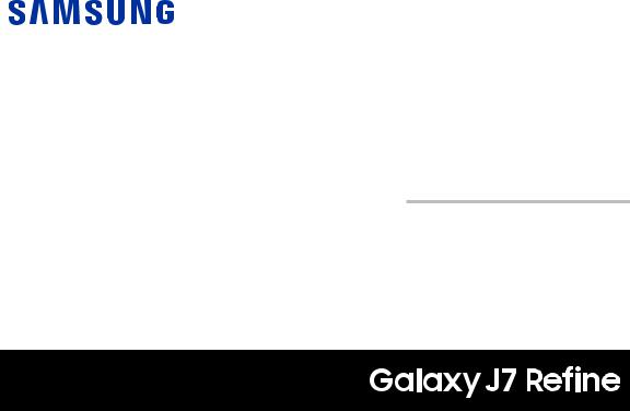 Samsung Galaxy J7 Refine User Manual