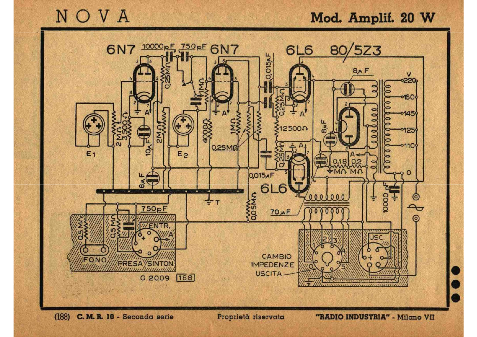 Nova 20w schematic