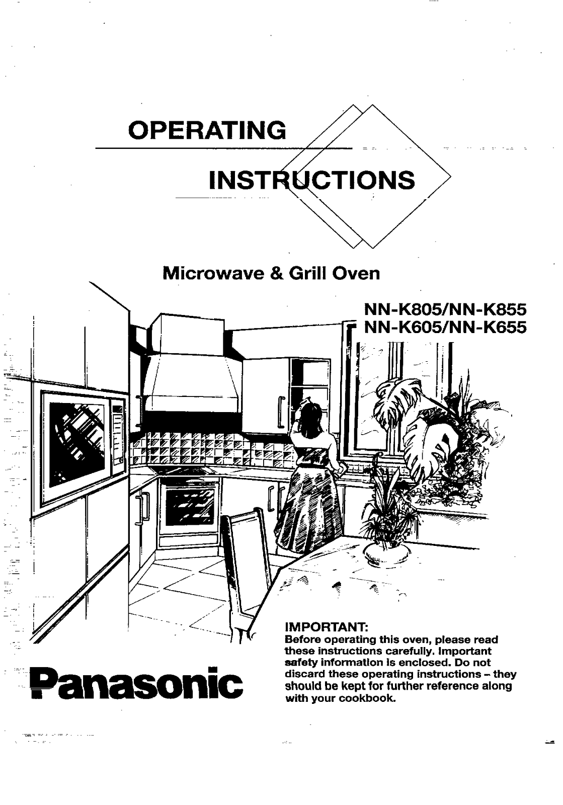 PANASONIC NNK855, NNK805, NNK605, NNK655 User Manual