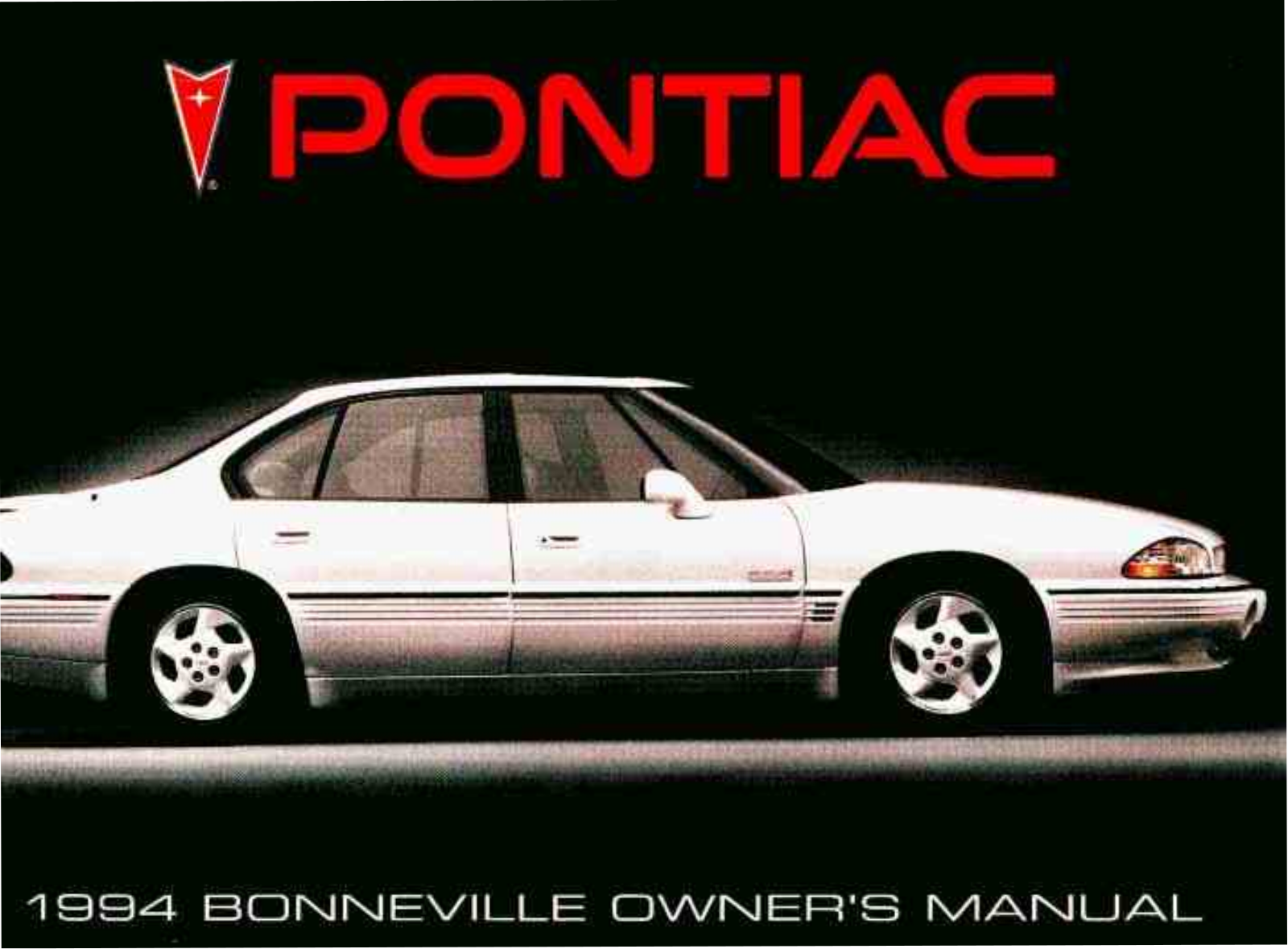 Pontiac Bonneville 1994 Owner's Manual