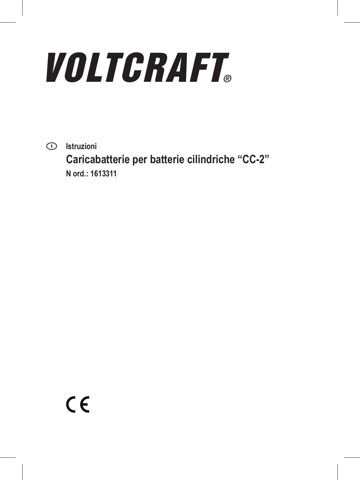 VOLTCRAFT CC-2 User guide