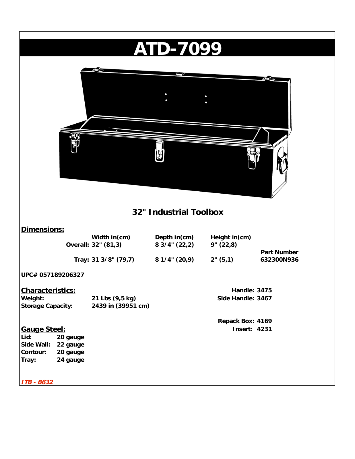 ATD Tools ATD-7099 User Manual