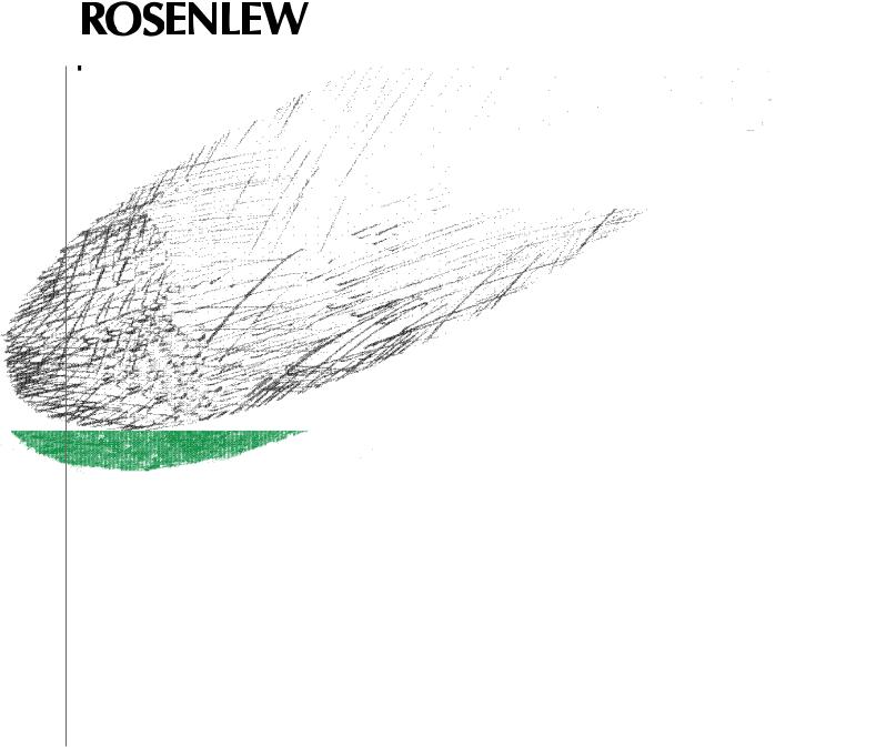 Rosenlew RJS1540 User Manual