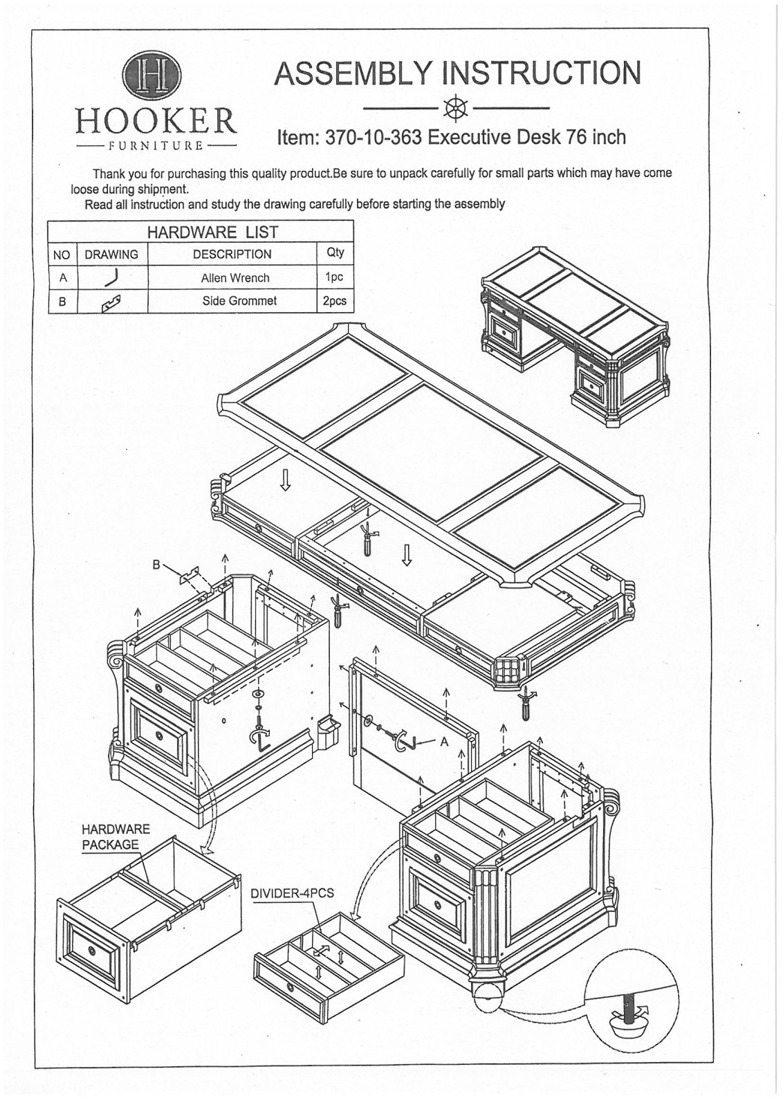 Hooker 370-10-363 Assembly Instructions - ManualMachine.com