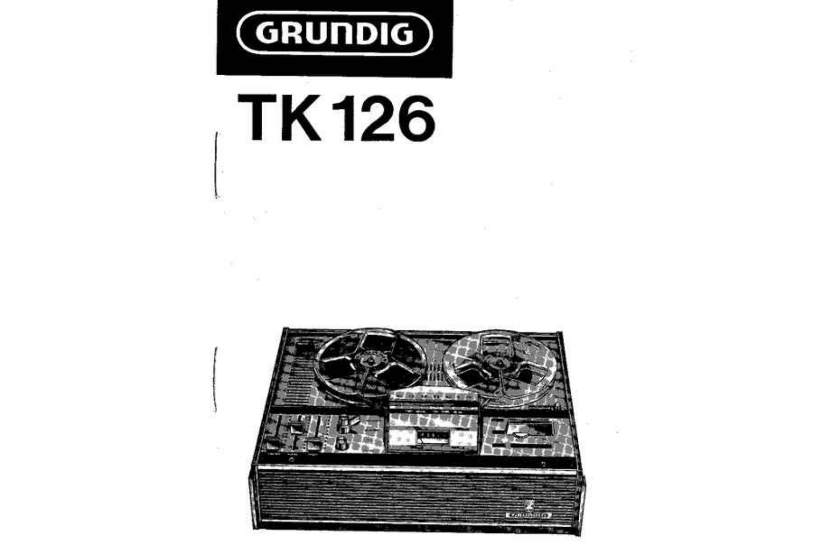 Grundig TK-126 Owners Manual