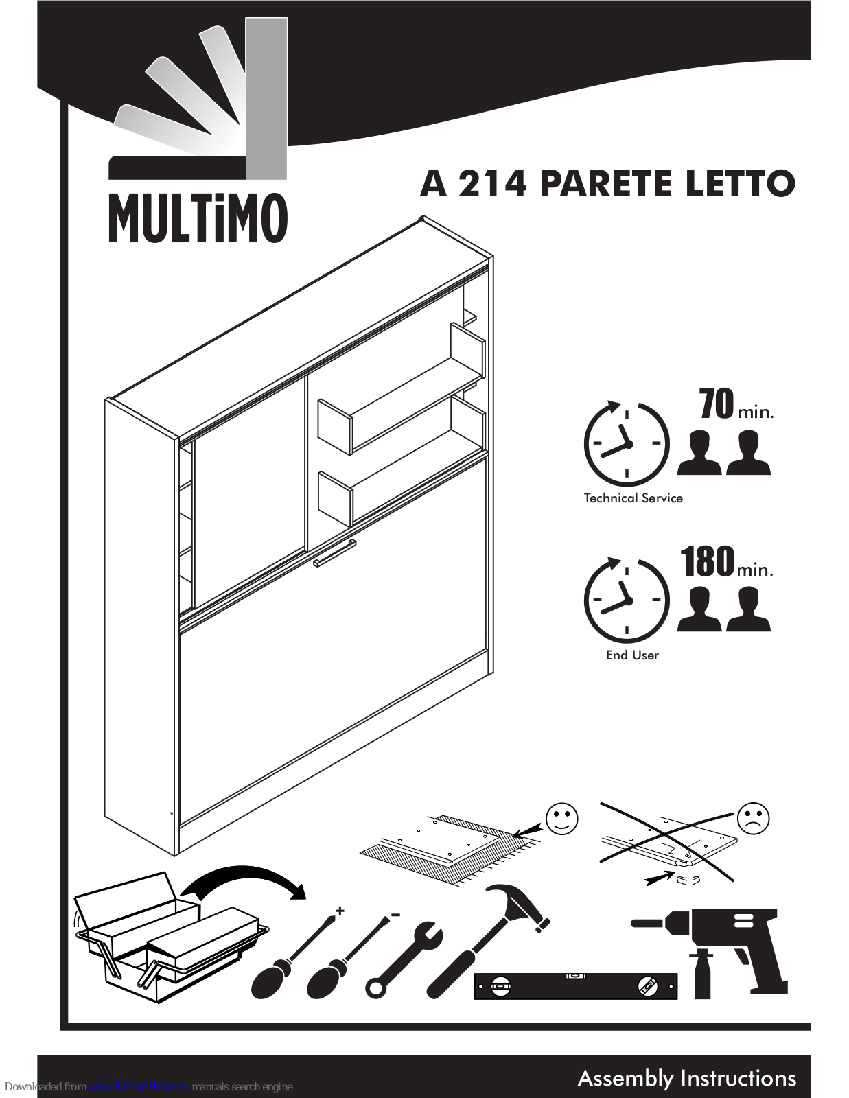 Multimo A 214 Assembly Instructions Manual