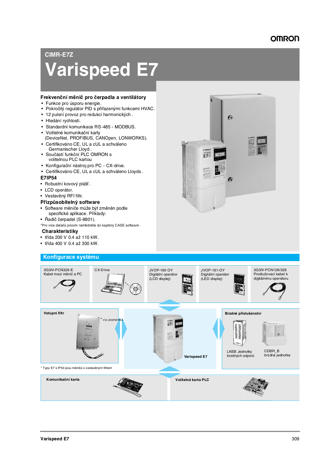 Omron CIMR-E7Z Instructions Manual