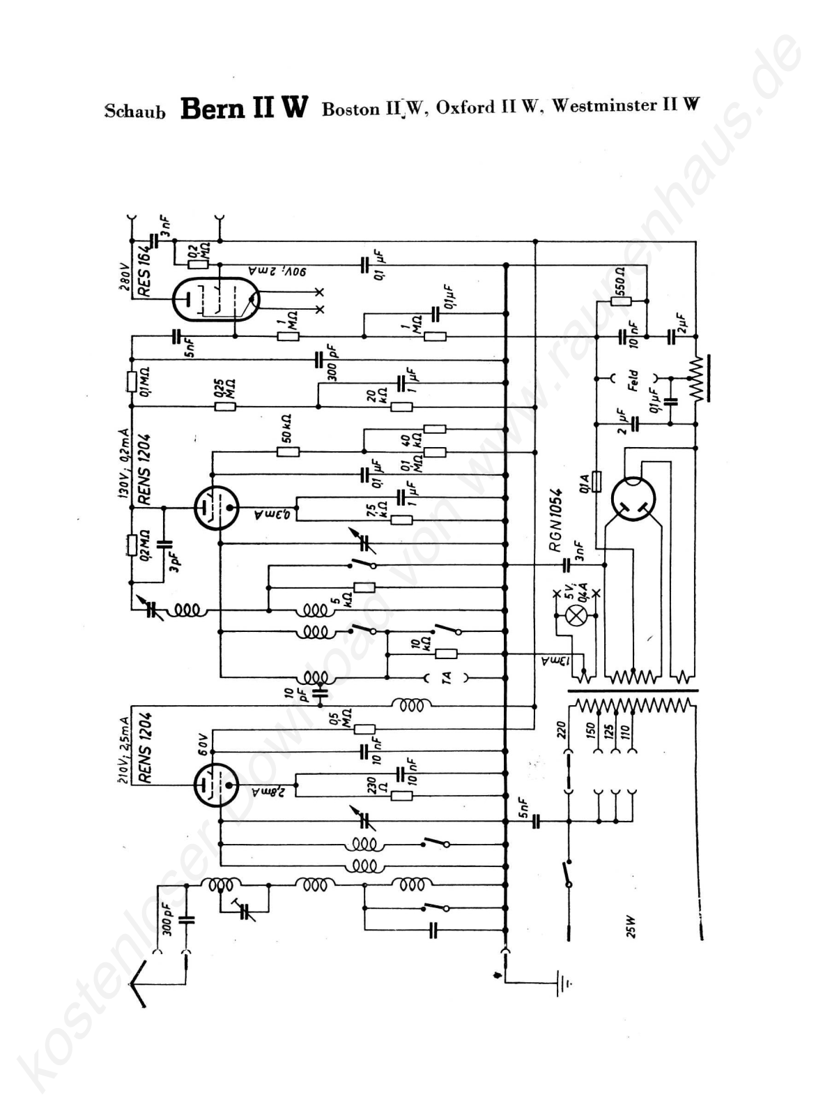ITT WestminsterIIW Schematic - ManualMachine.com