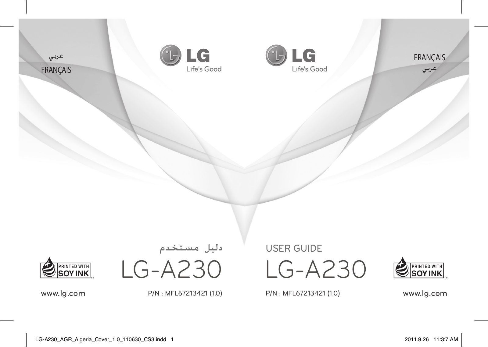 LG LGA230 Owner’s Manual