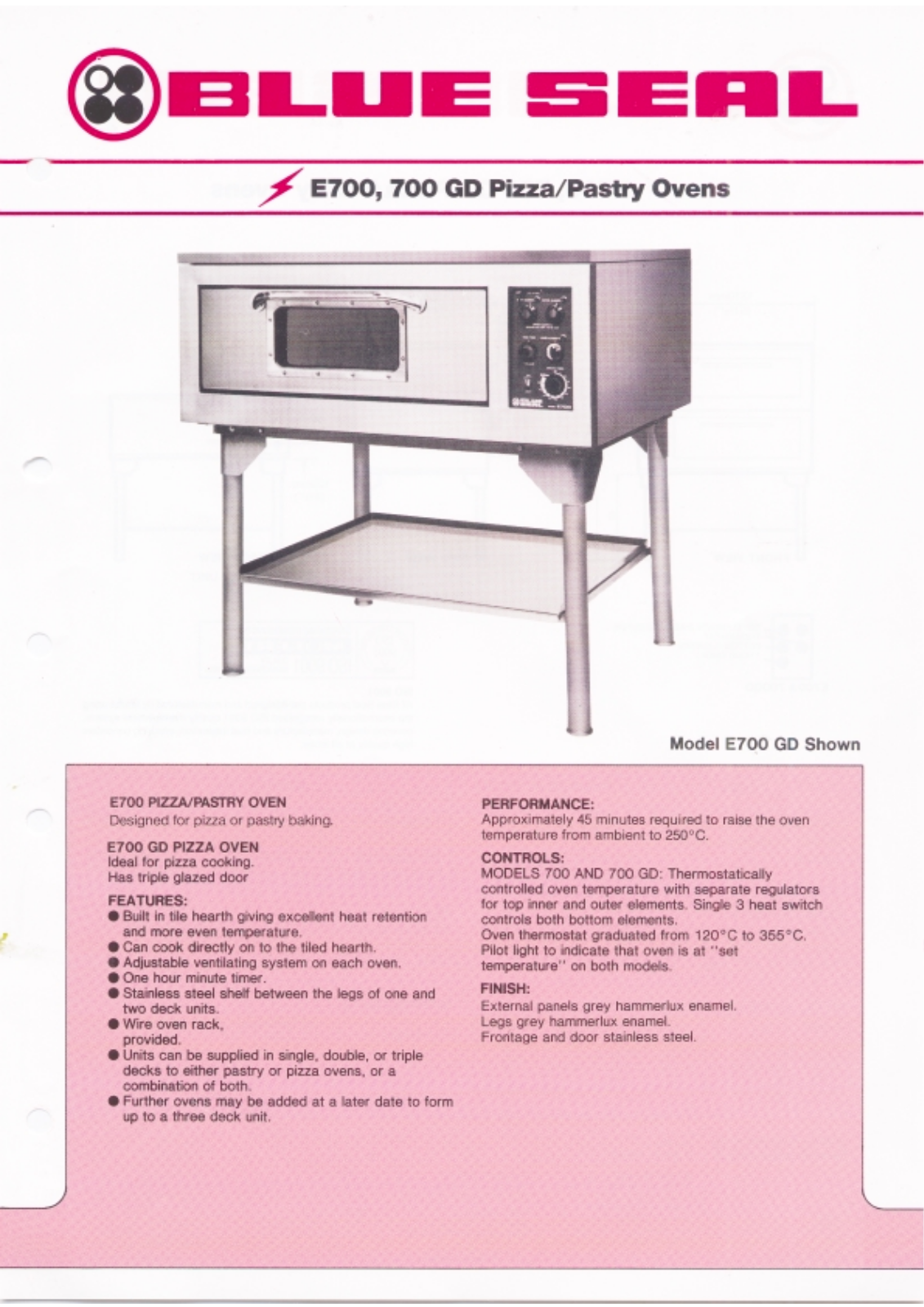 Bakbar E700 GD, 700GD User Manual