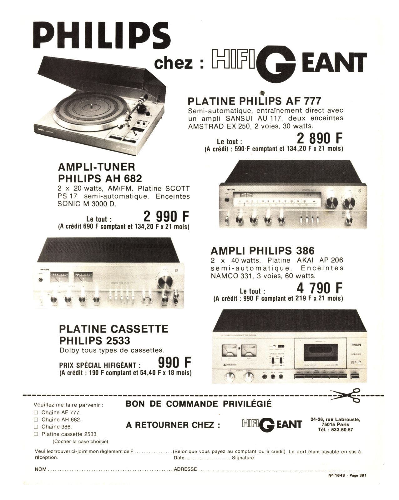 Philips 1979 User Manual