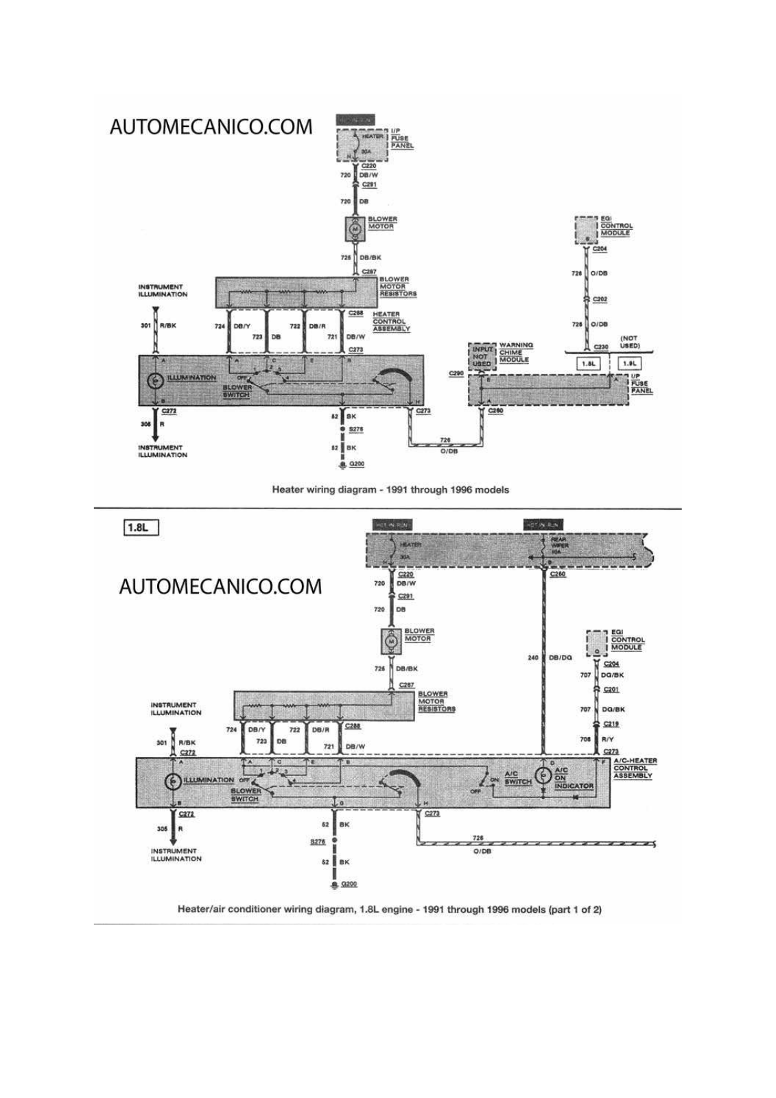 AUTOMECANICO Escort 17-48 fordesc13 Diagram