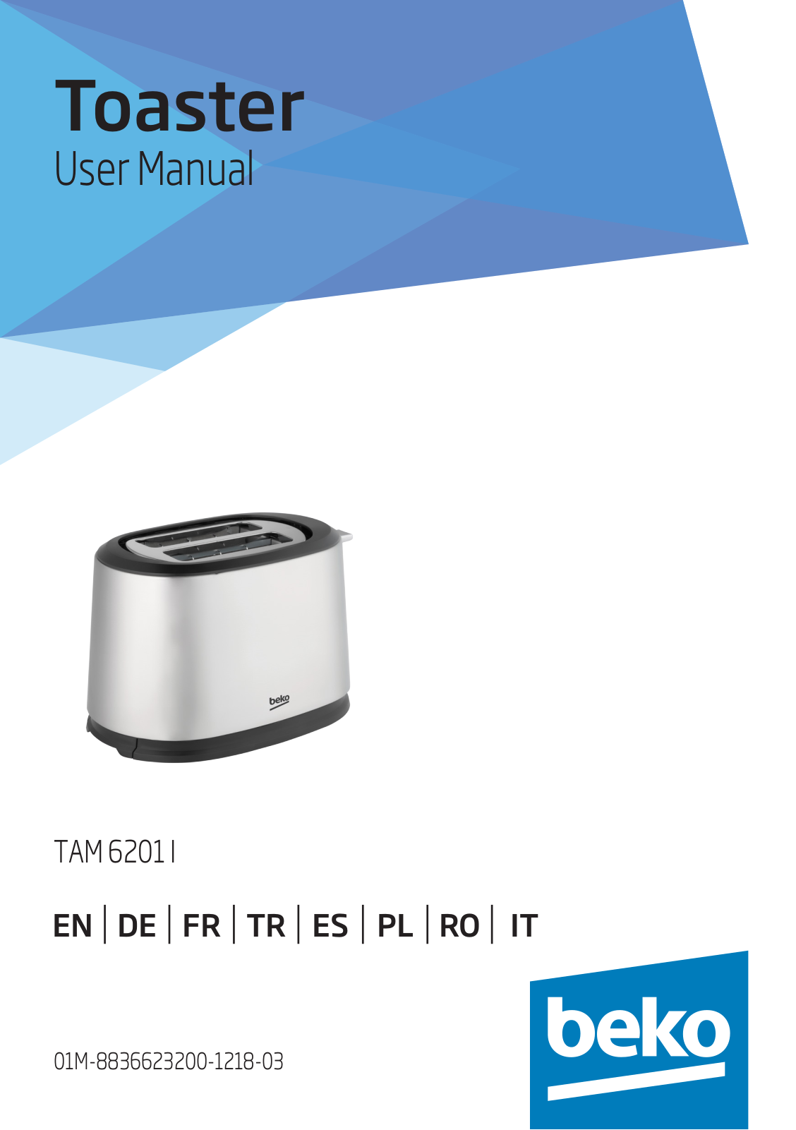 BEKO TAM6201I User Manual