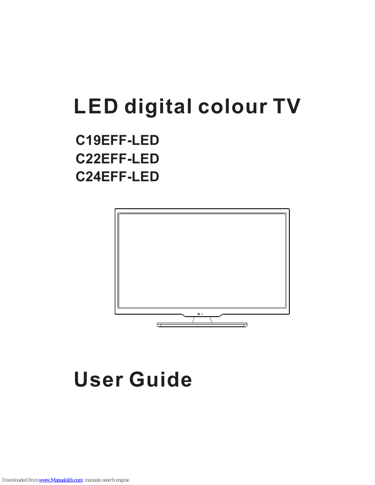 Cello C19EFF-LED, C22EFF-LED, C24EFF-LED User Manual - ManualMachine.com