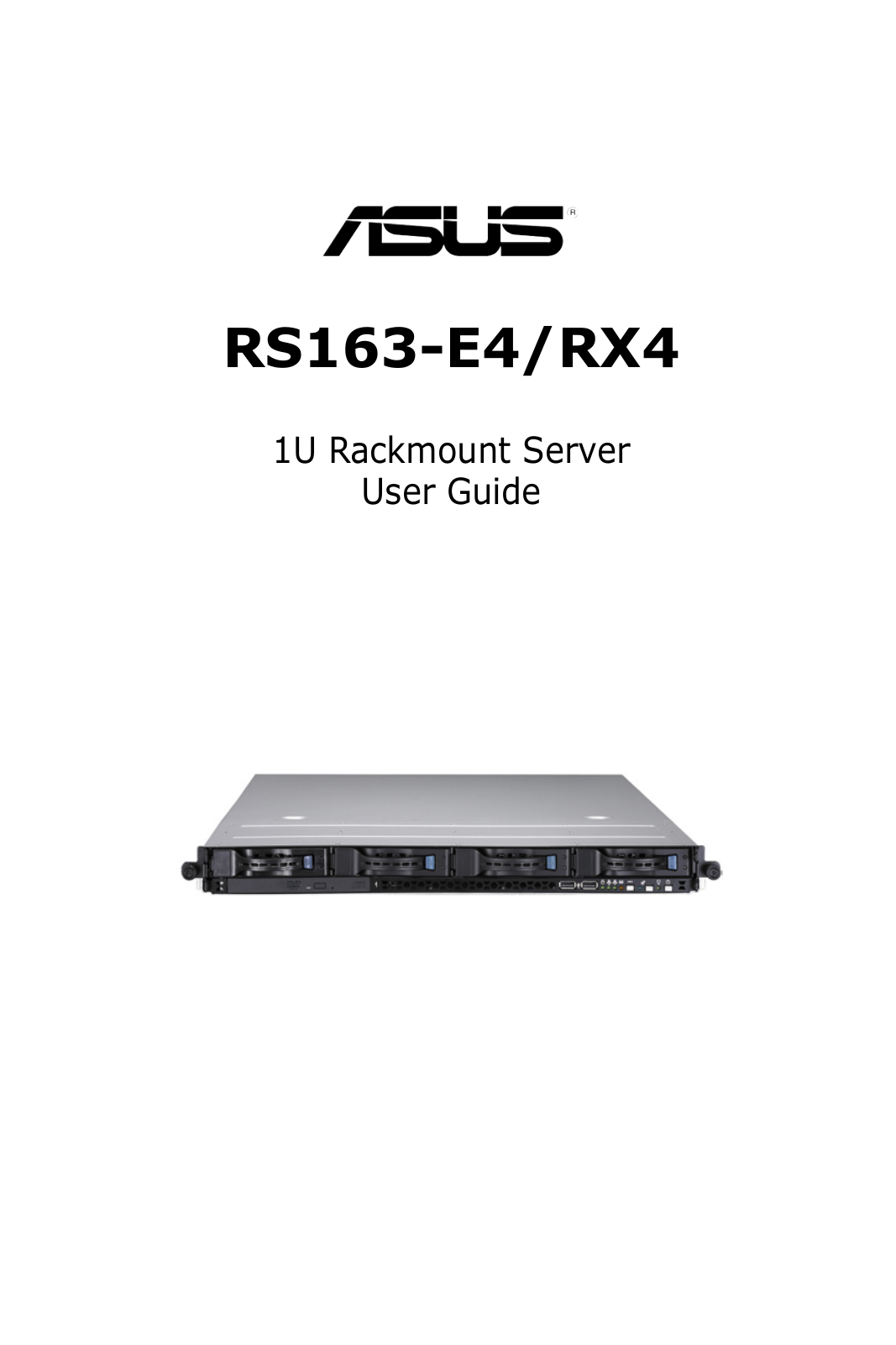 Asus RS163-E4/RX4 User’s Manual