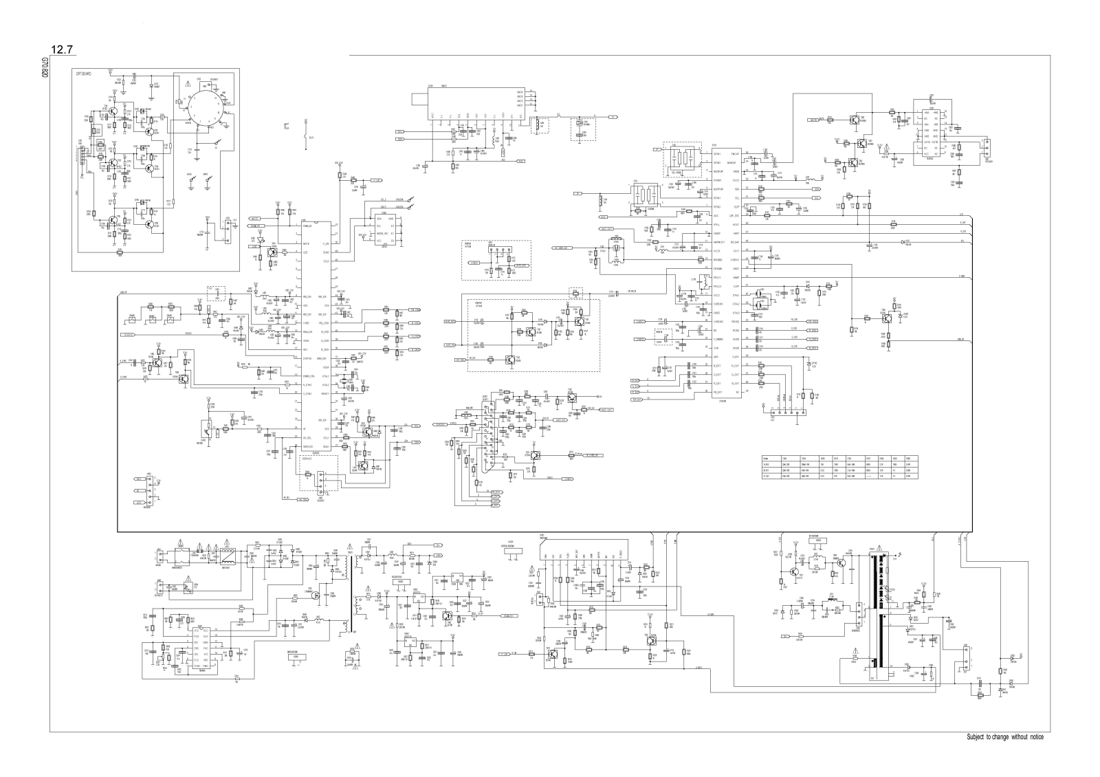 Beko Chassis 12.7 Schematic - ManualMachine.com