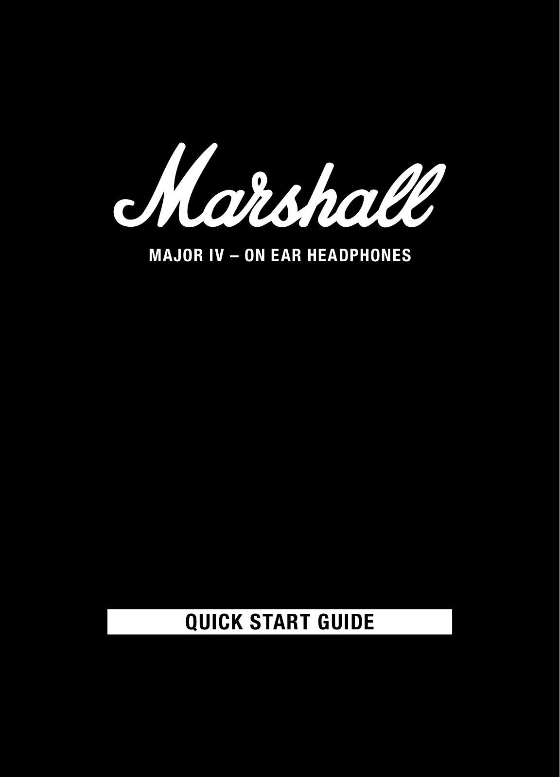 MARSHALL Major IV User guide - ManualMachine.com