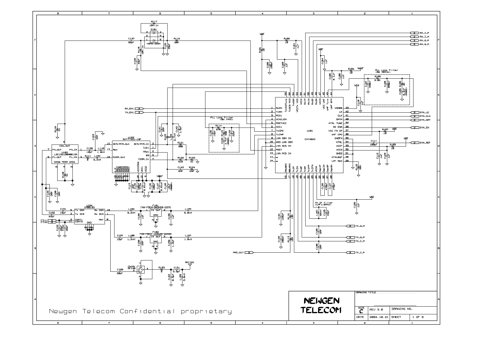 FLY X3 Circuit diagram