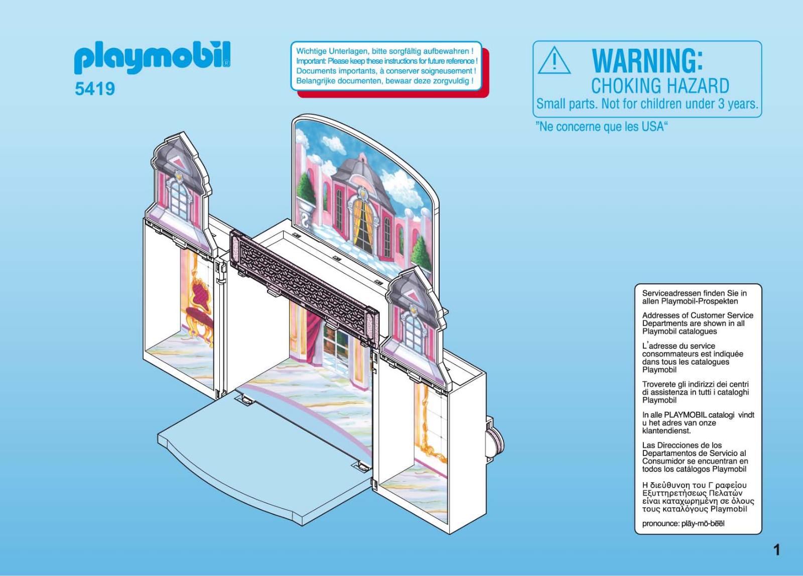 playmobil 5419 Instructions