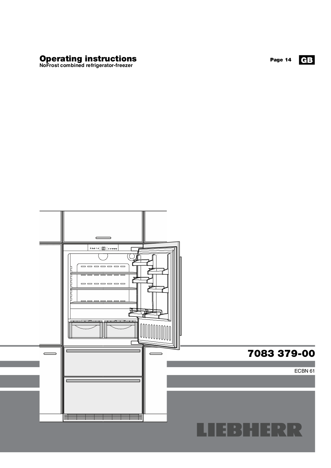 Liebherr ECBN6156 User Manual