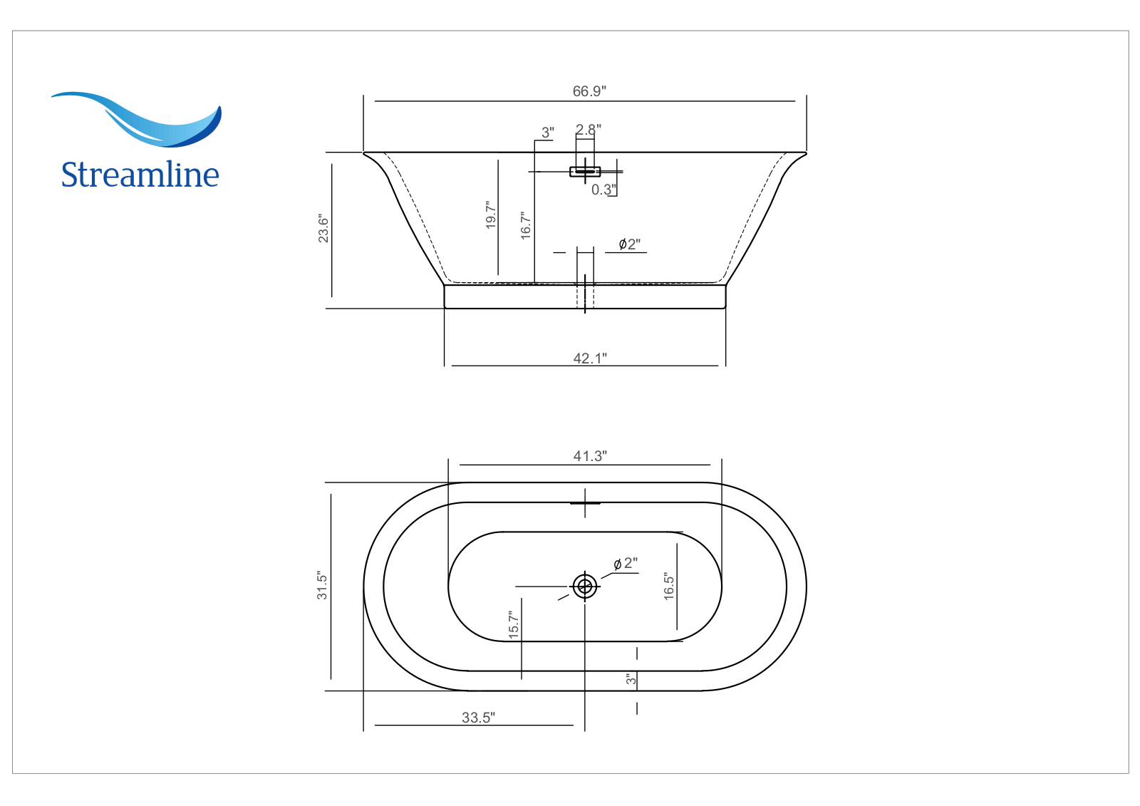 Streamline M244067FSWHFM Installation Manual