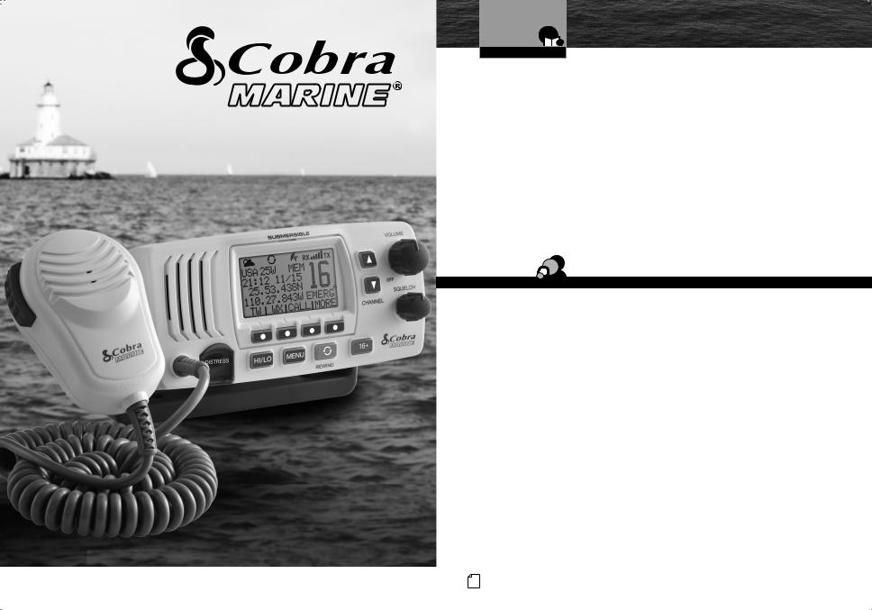 Cobra MR F57B, MR F57W User Manual