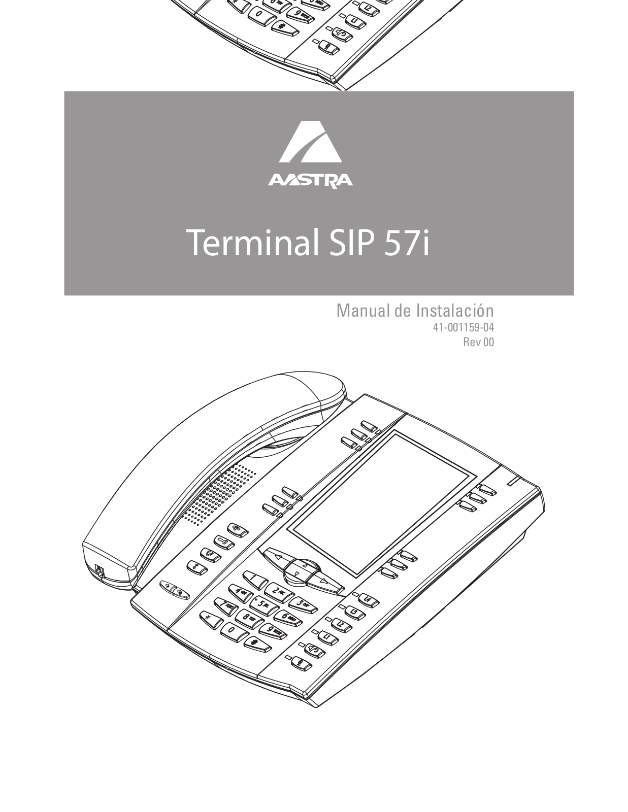 Aastra Terminal SIP 57i Installation Guide