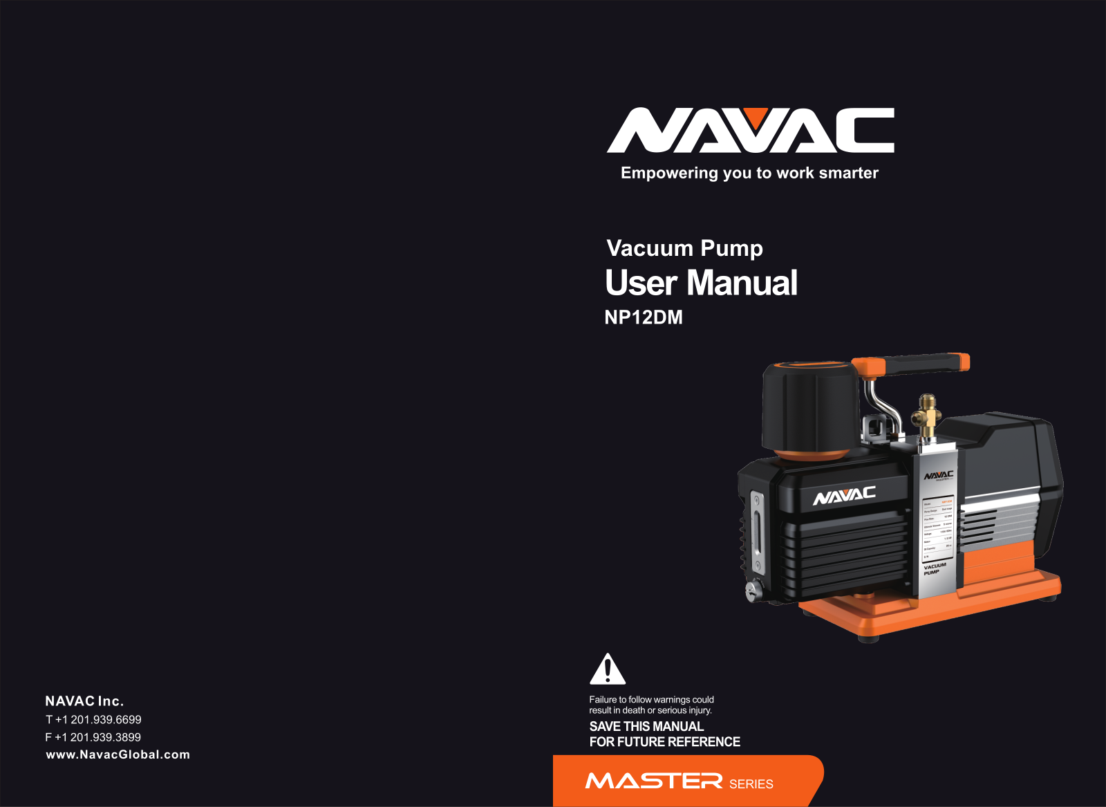 Navac NP12DM User Manual