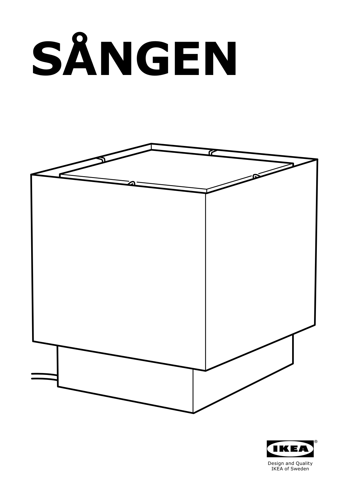 IKEA SANGEN User Manual