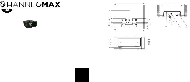 Hannlomax HX-107CR Instructions